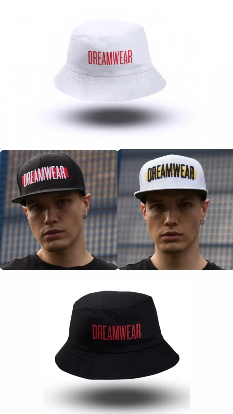 DREAMWEAR Bucket Hats/Snap Back - Newest Release - DREAMWEAR
