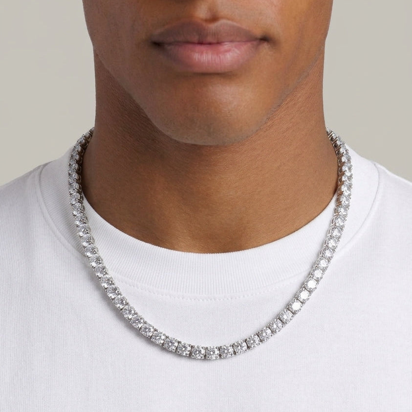 DW Tennis Chain - Silver - 5mm