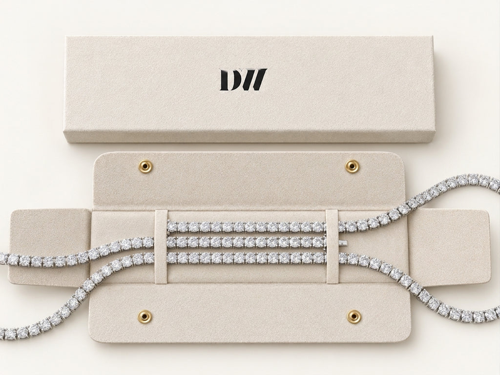 DW Tennis Chain - Silver - 5mm