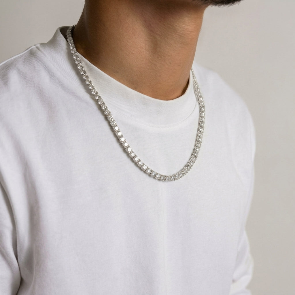 DW Tennis Chain Silver 5mm