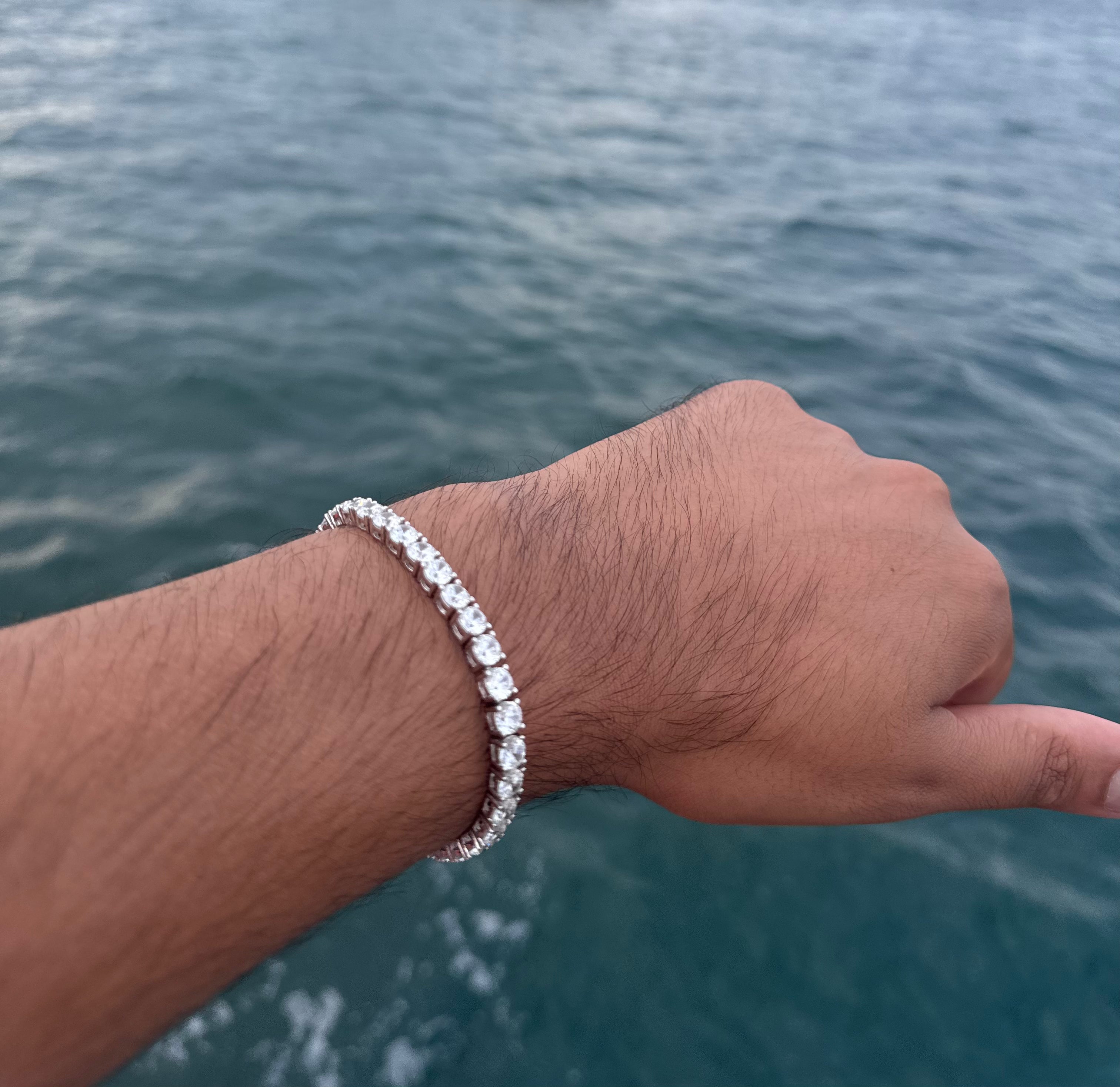 5mm 925 Sterling Silver Tennis Bracelet
