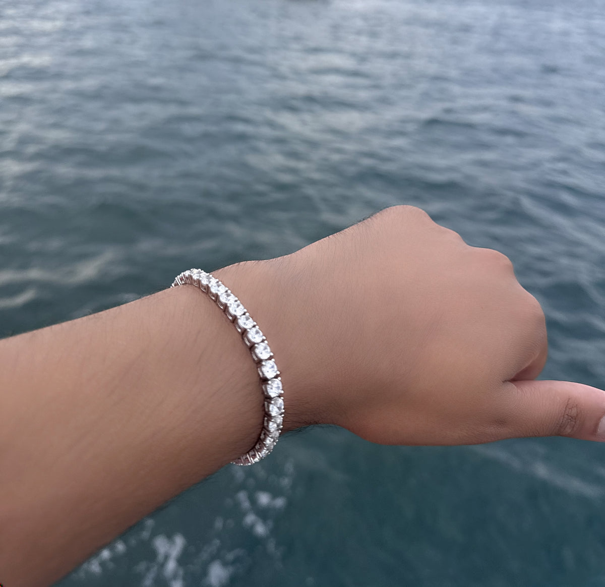 5mm 925 Sterling Silver Tennis Bracelet
