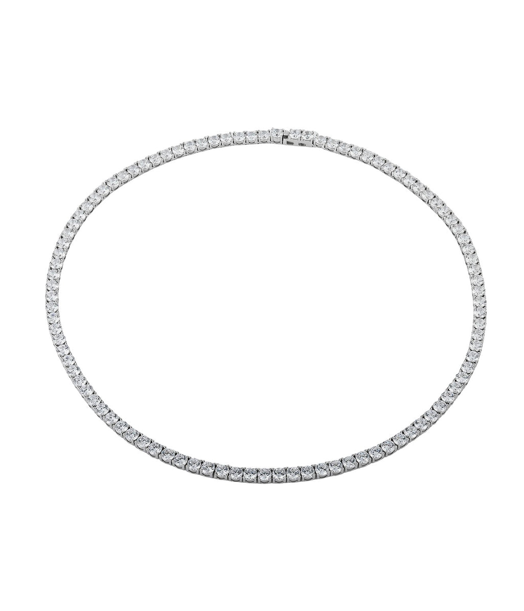 3mm tennis silver chain