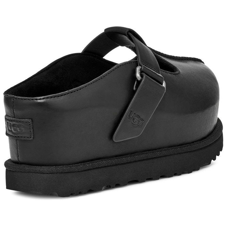 UGG Leather Goldenstar Hi Clogs - Black