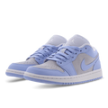 AIR JORDAN 1 LOW FOOTBALL GREY ALUMINIUM 'WHITE' - DREAMWEAR