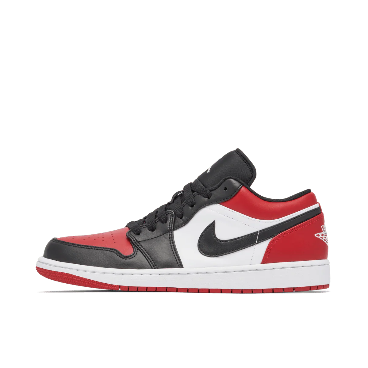Air Jordan 1 Low GS 'Bred Toe' - DREAMWEAR