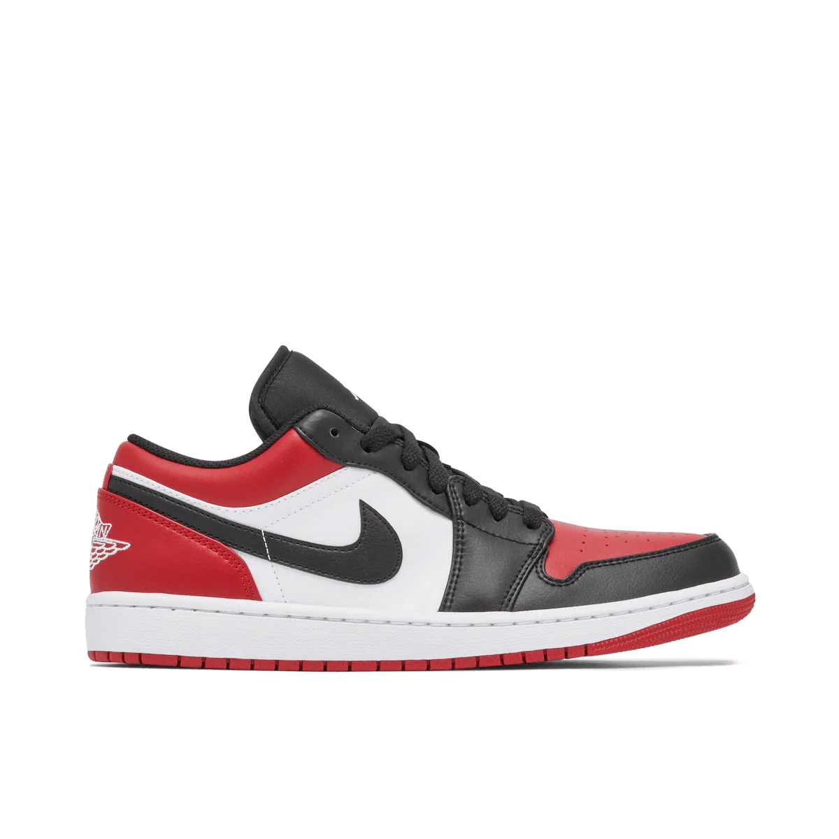 Air Jordan 1 Low GS 'Bred Toe' - DREAMWEAR