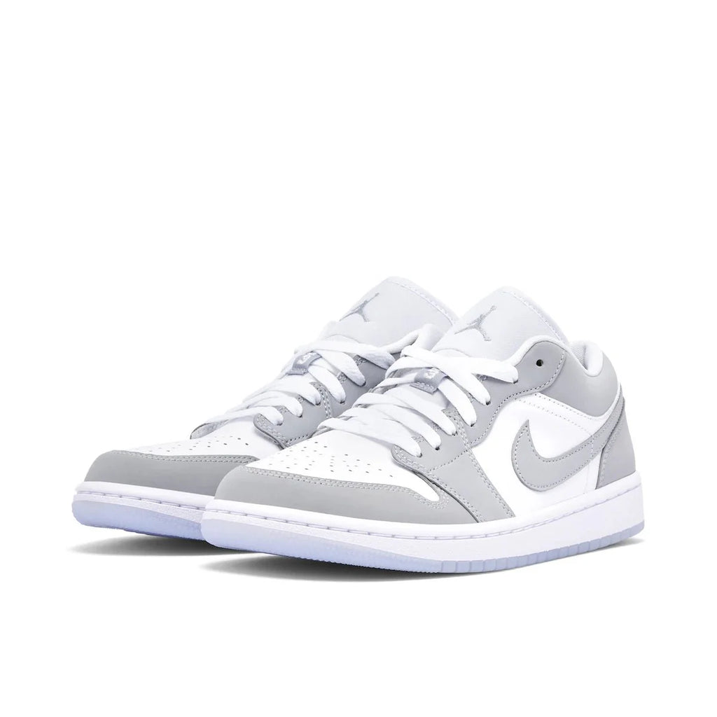 AIR JORDAN 1 LOW WHITE 'WOLF GREY' - DREAMWEAR