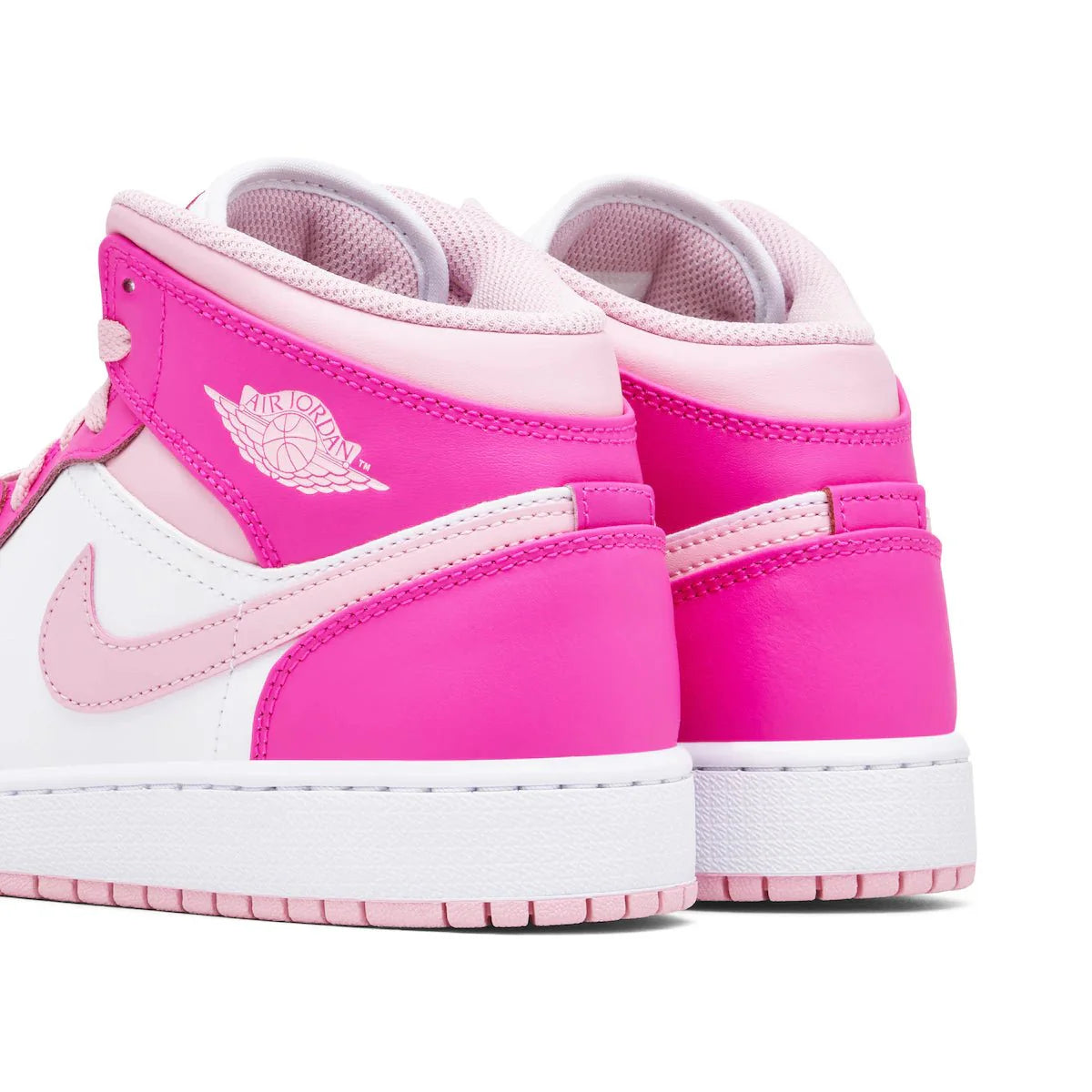 Air Jordan 1 Mid 'Fierce Pink' (GS) - DREAMWEAR