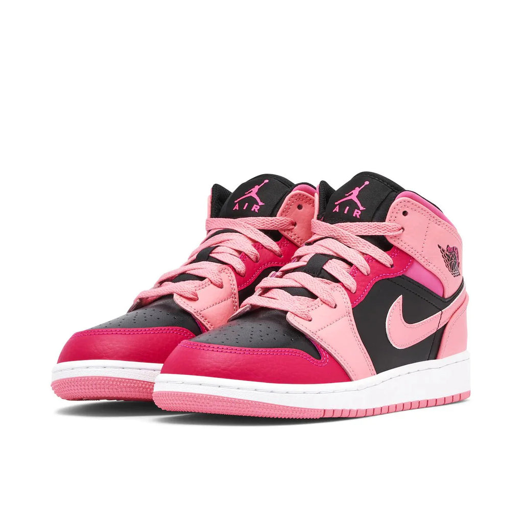 AIR JORDAN 1 MID GS 'CORAL CHALK' - DREAMWEAR