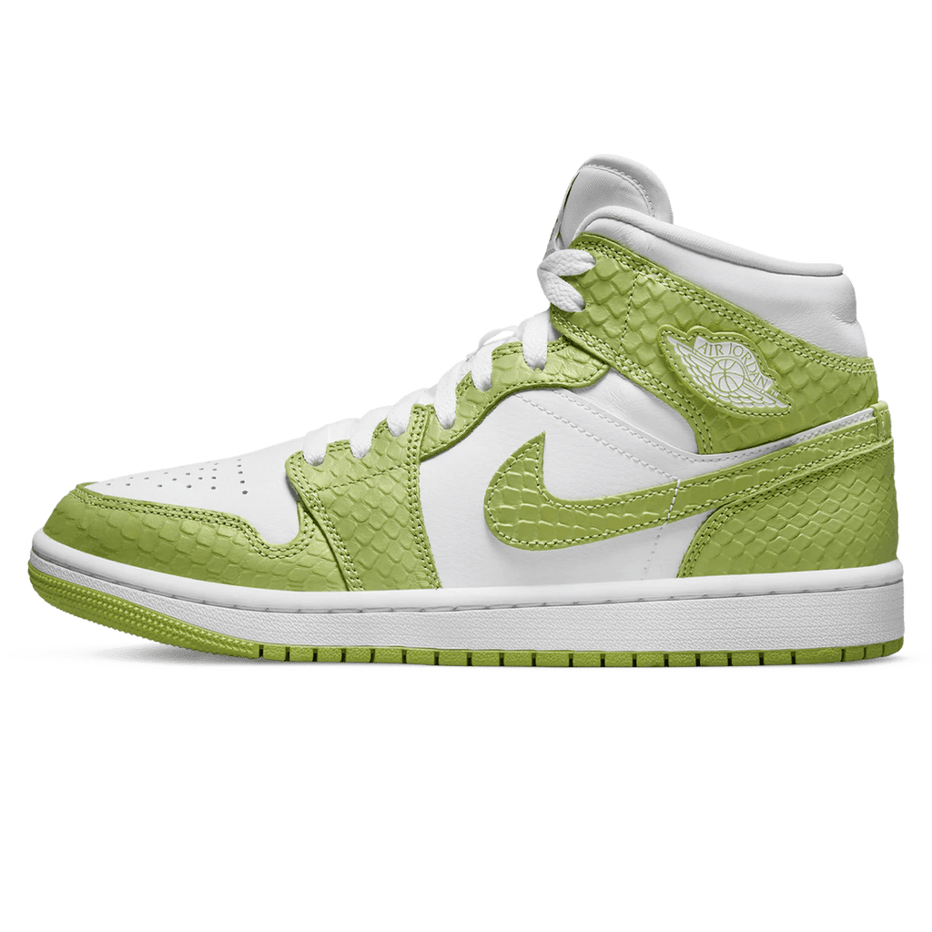 AIR JORDAN 1 MID SE 'GREEN PYTHON' - DREAMWEAR