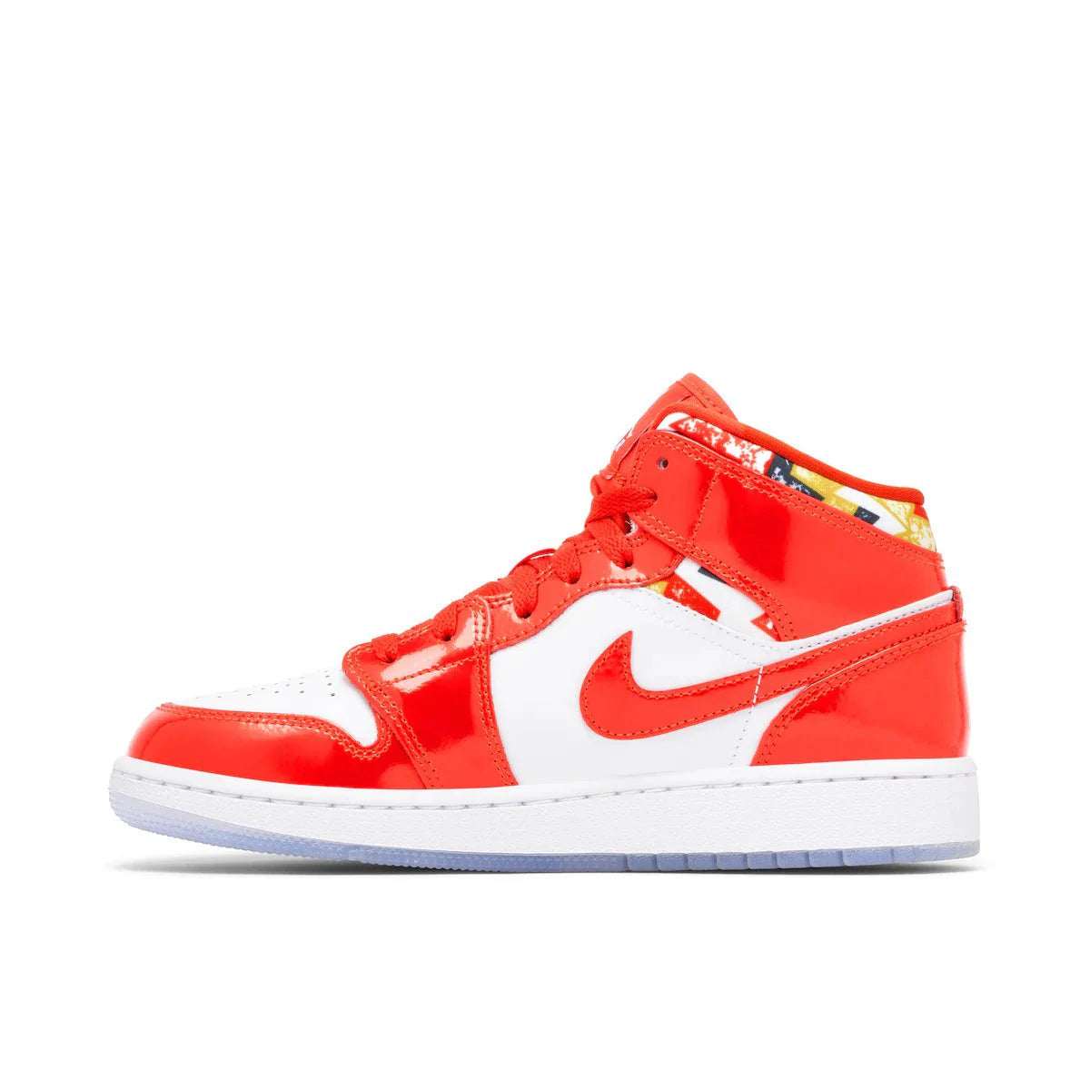 AIR JORDAN 1 MID SE GS 'BARCELONA SWEATER' - DREAMWEAR