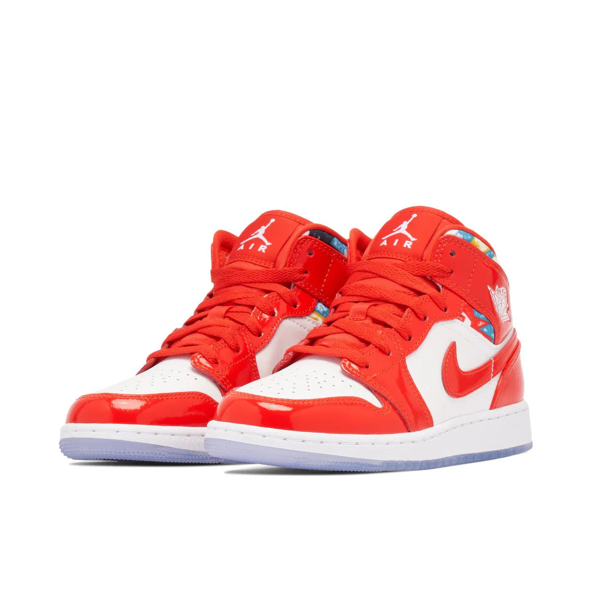 AIR JORDAN 1 MID SE GS 'BARCELONA SWEATER' - DREAMWEAR