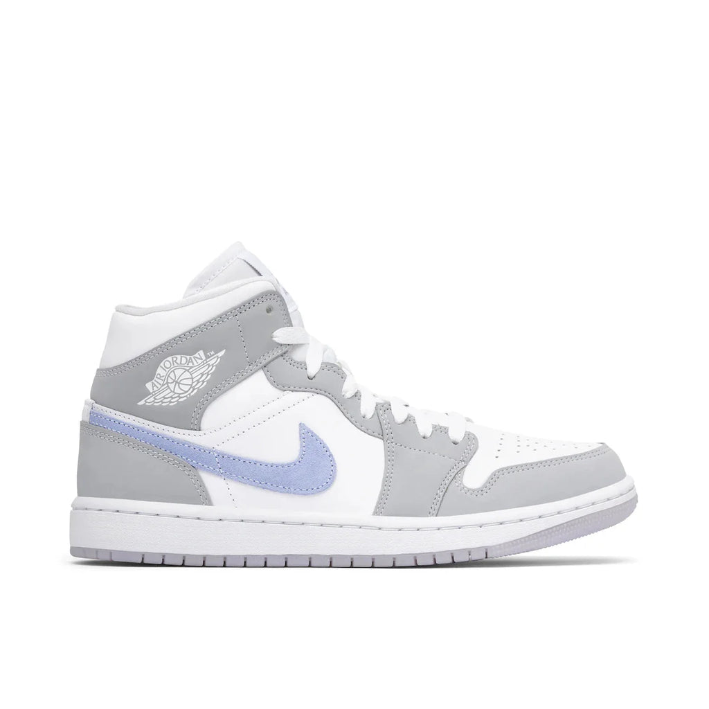 Air Jordan 1 Mid Wmns 'White Wolf Grey' - DREAMWEAR