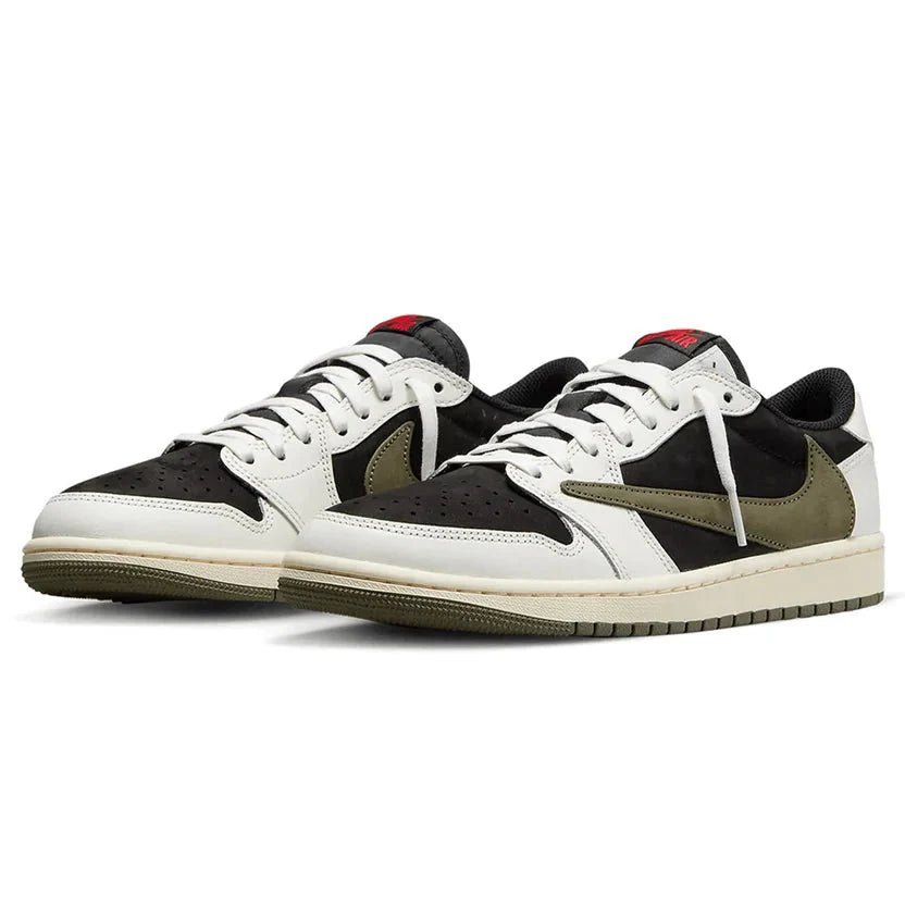 Air Jordan 1 Retro Low OG x Travis Scott Wmns 'Olive' - DREAMWEAR