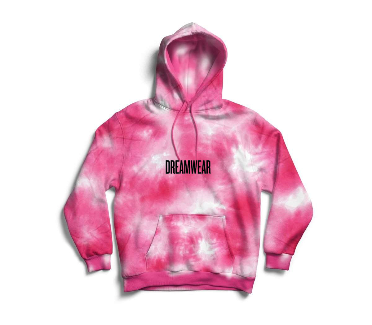 DREAMWEAR TIE DYE 2.0 HOODIE - PINK