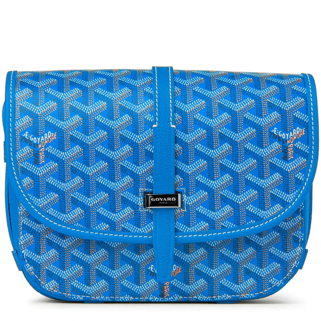 Goyard Belvédère PM Crossbody Bag – Sky Blue - DREAMWEAR