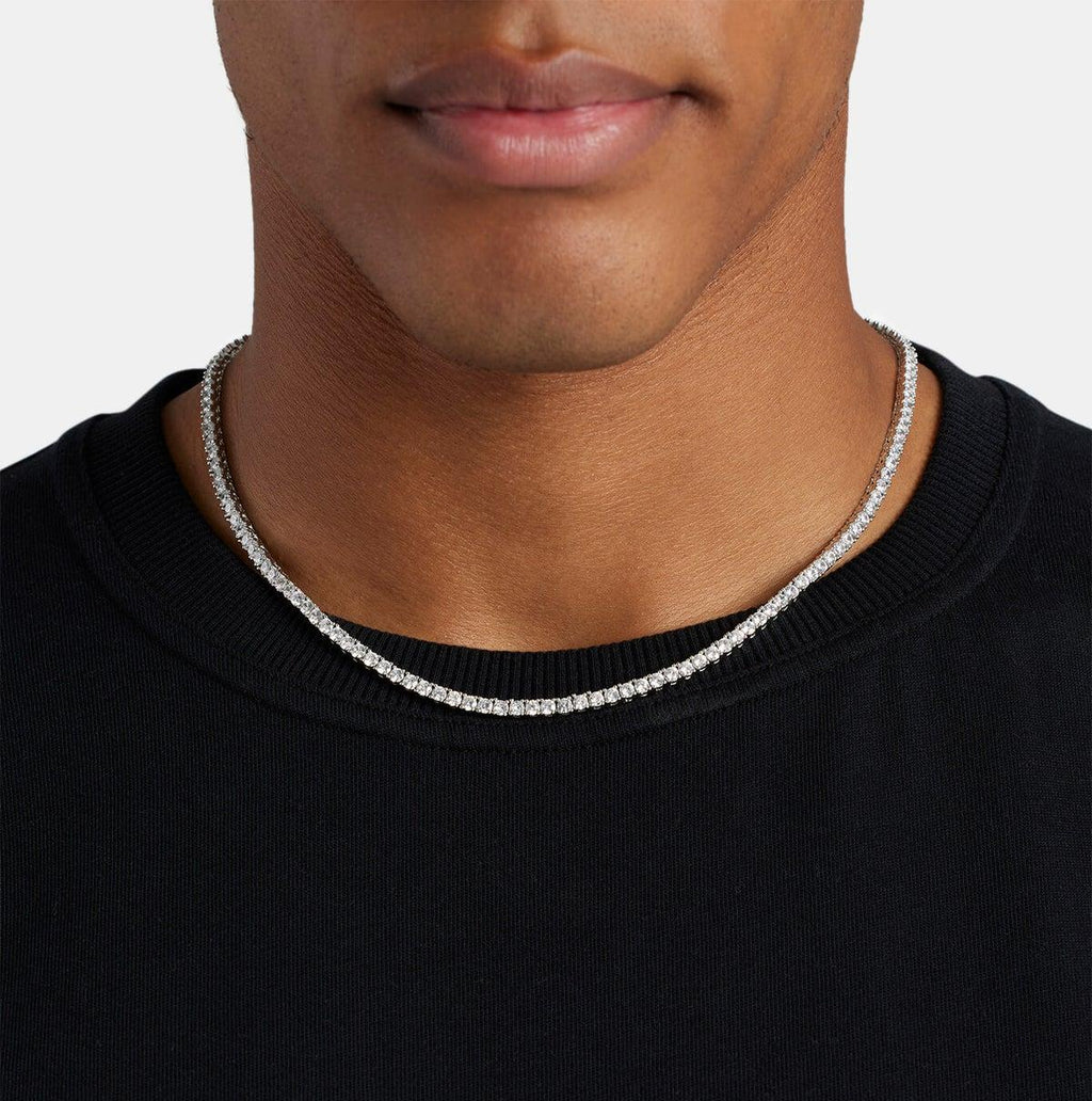 DW Tennis Chain - Silver - 3mm
