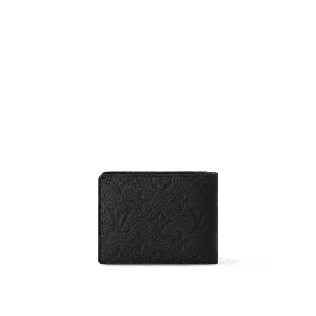 Louis Vuitton Eclipse LV Monogram - Black Leather Bifold Wallet - DREAMWEAR