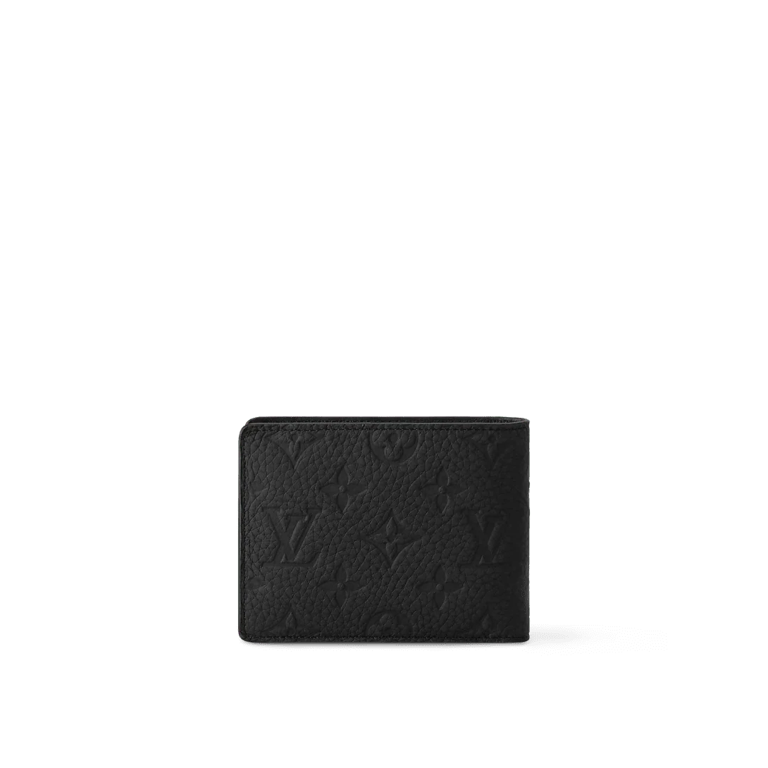 Louis Vuitton Eclipse LV Monogram - Black Leather Bifold Wallet - DREAMWEAR