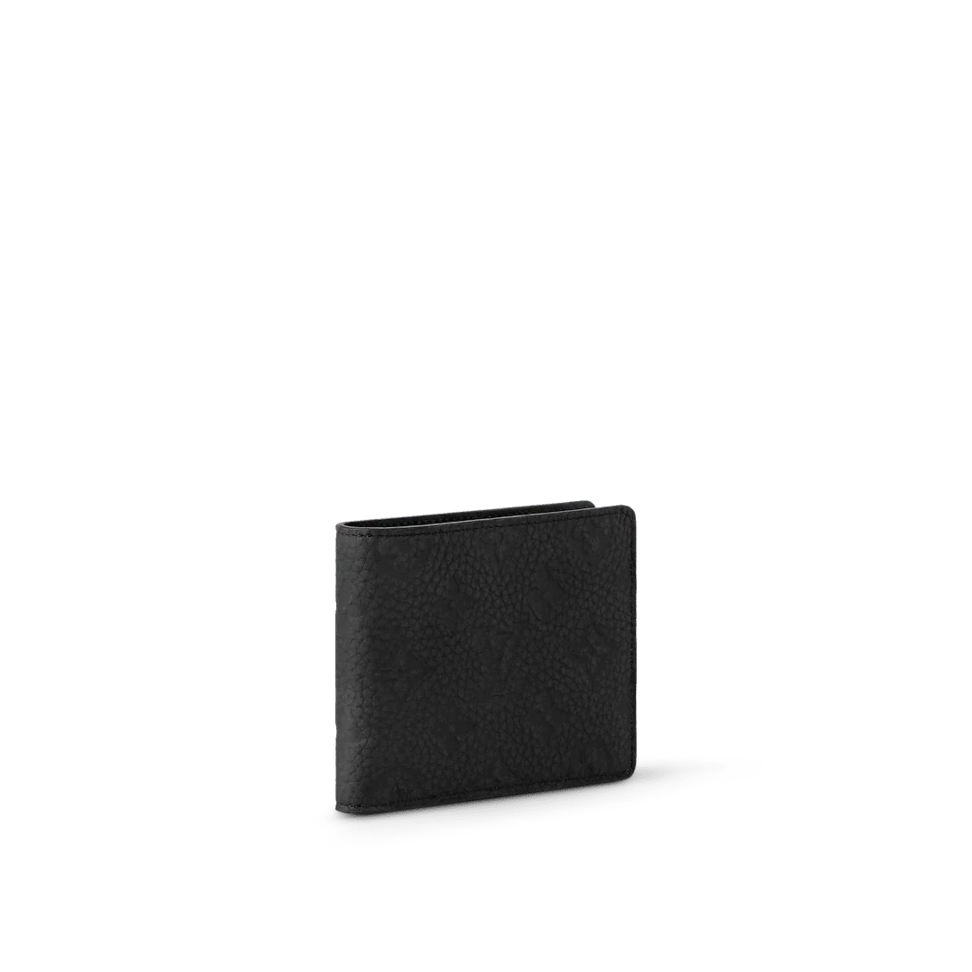 Louis Vuitton Eclipse LV Monogram - Black Leather Bifold Wallet - DREAMWEAR