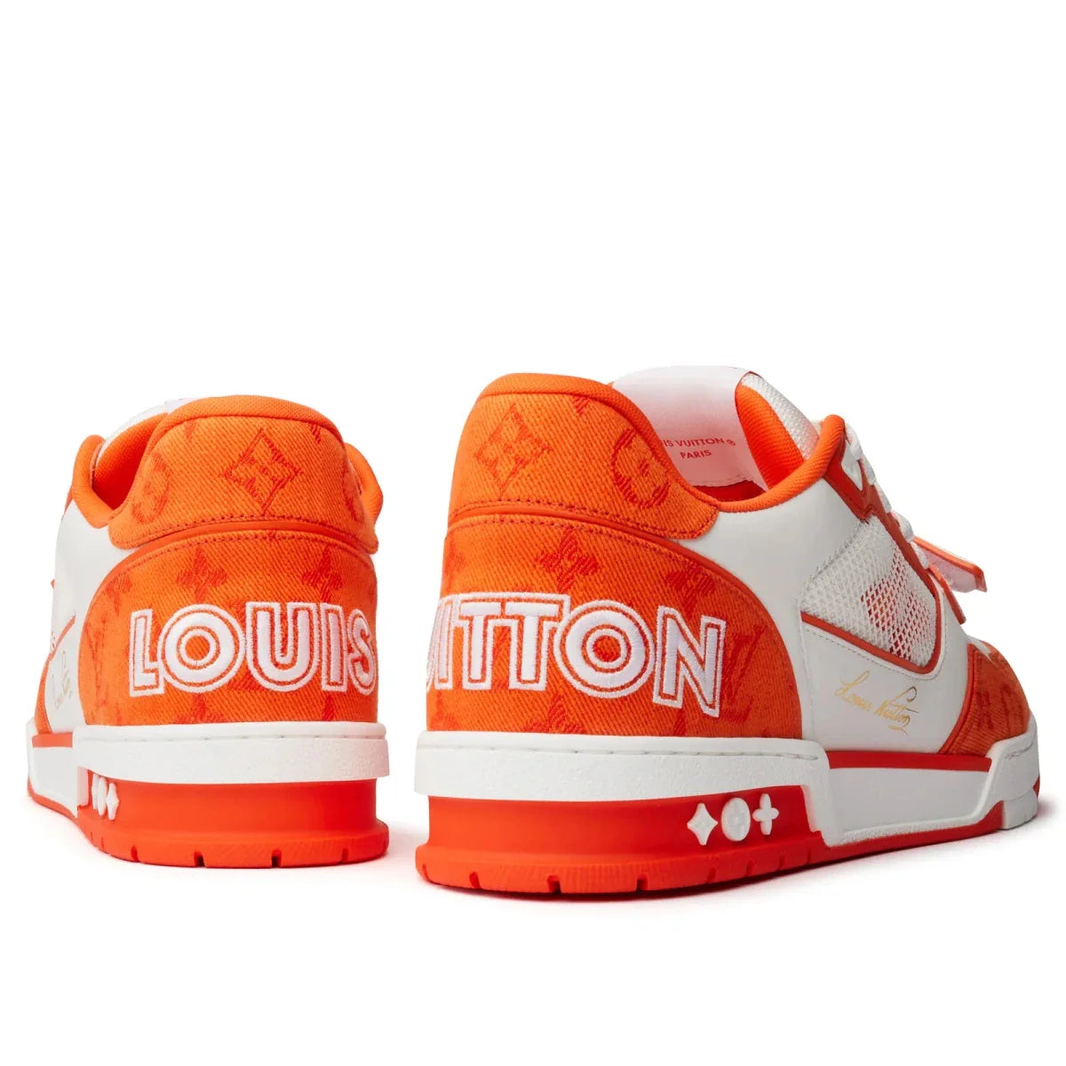 Louis Vuitton Trainer Low Monogram Red - Denim - DREAMWEAR