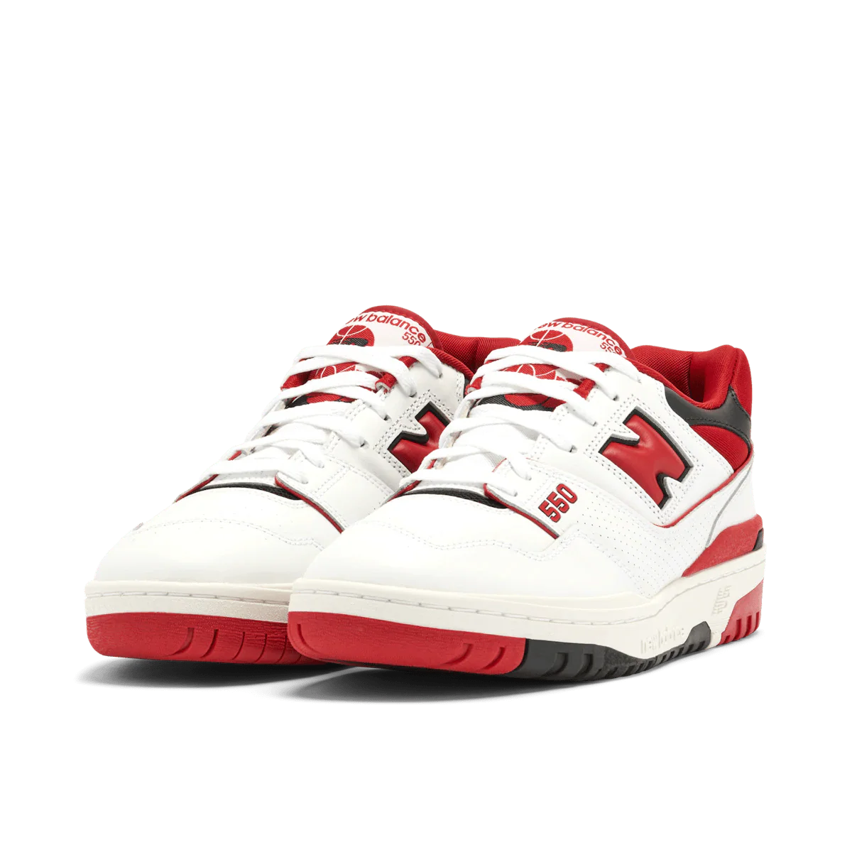 NEW BALANCE 550 X AIME LEON DORE 'WHITE RED' - DREAMWEAR