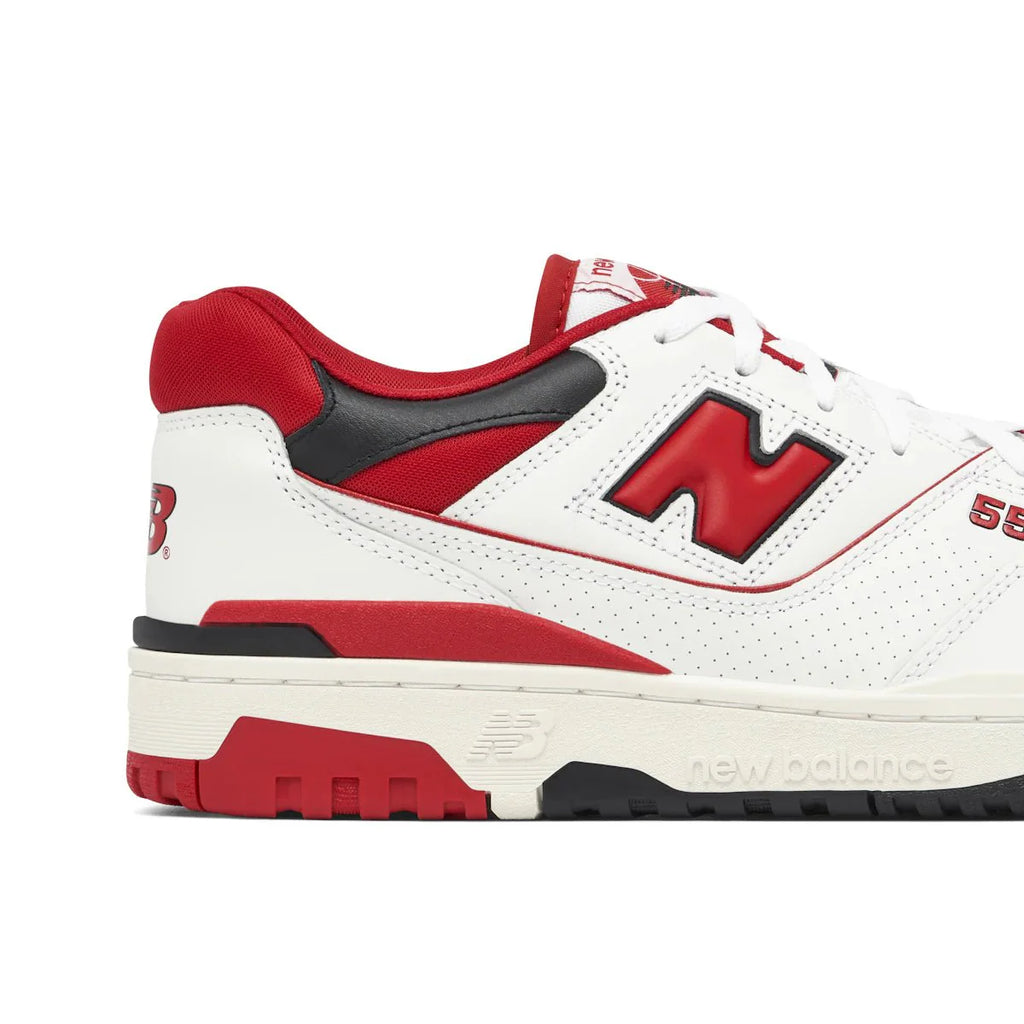 NEW BALANCE 550 X AIME LEON DORE 'WHITE RED' - DREAMWEAR