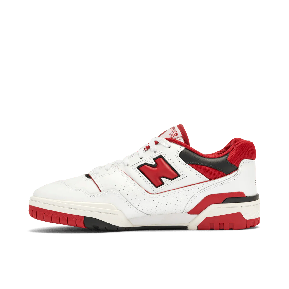 NEW BALANCE 550 X AIME LEON DORE 'WHITE RED' - DREAMWEAR