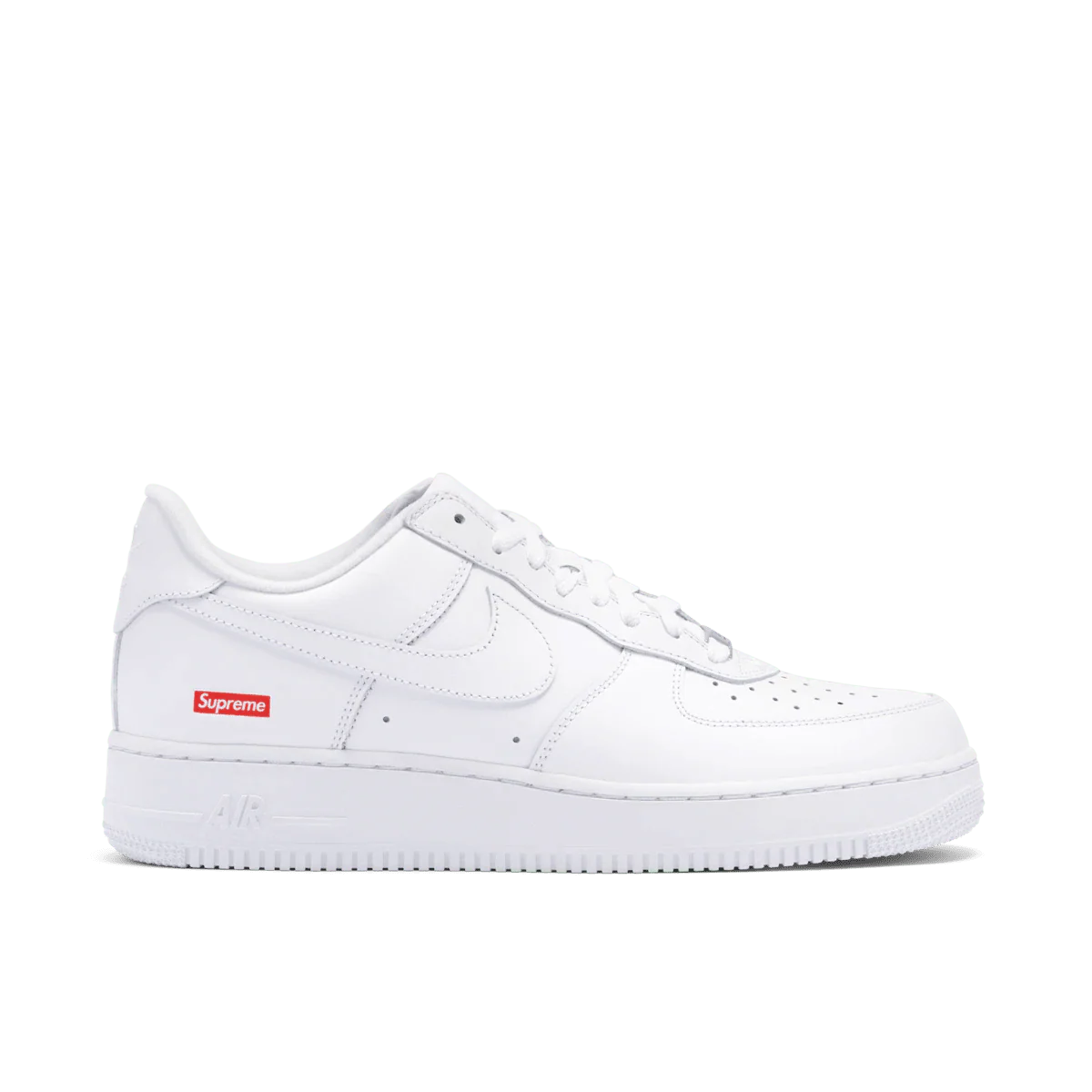 NIKE AIR FORCE 1 LOW SUPREME 'WHITE' - DREAMWEAR