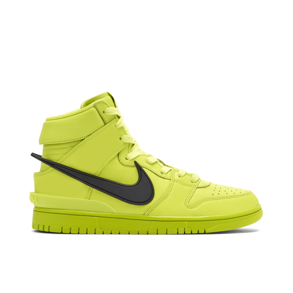 Nike Dunk High x AMBUSH 'Flash Lime' - DREAMWEAR