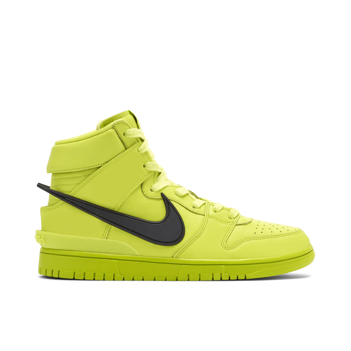 Nike Dunk High x AMBUSH 'Flash Lime' - DREAMWEAR