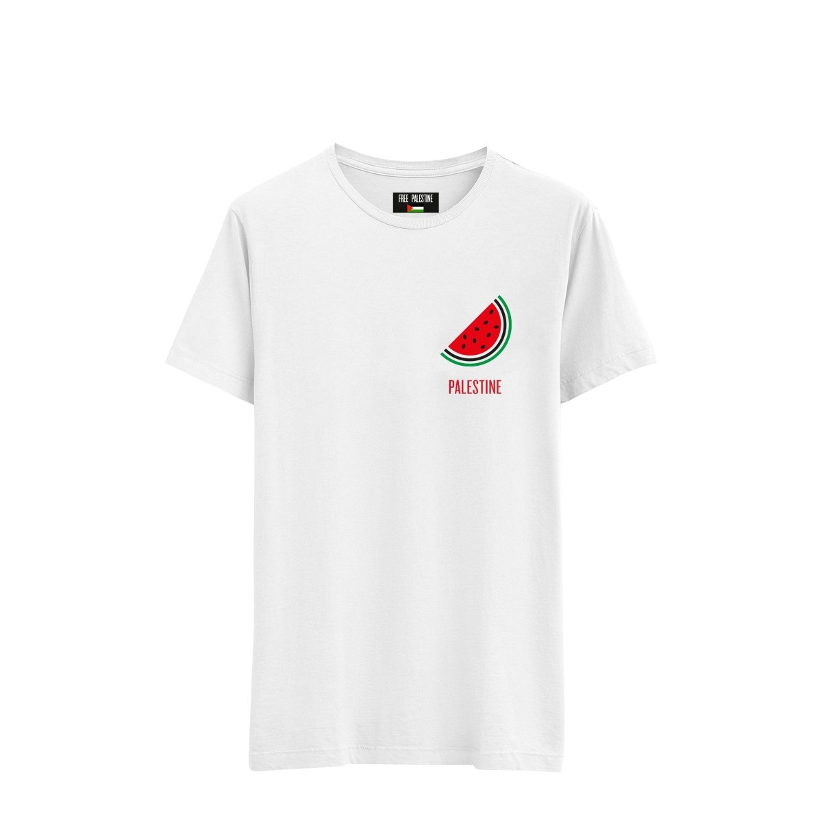 PALESTINE T - SHIRT WATERMELON 'WHITE' - DREAMWEAR