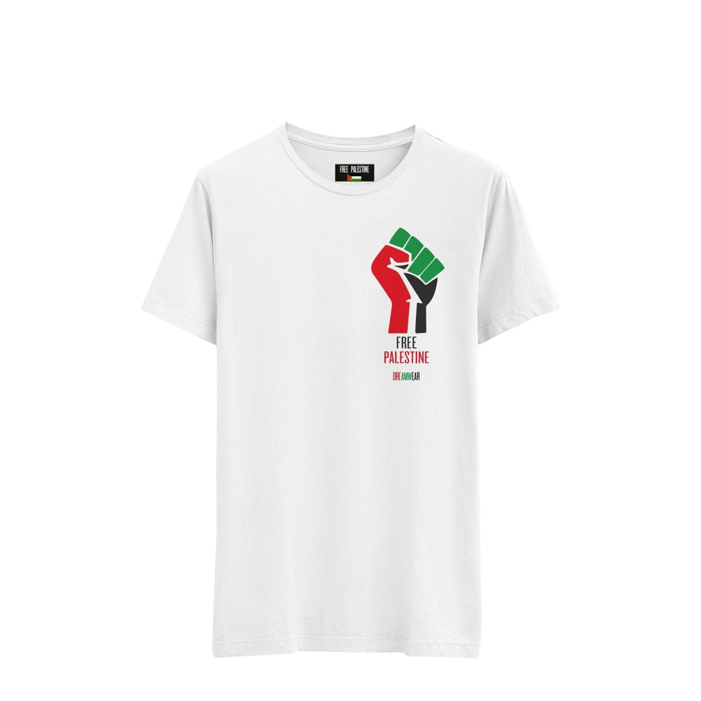 PALESTINE T - SHIRT 'WHITE' - DREAMWEAR
