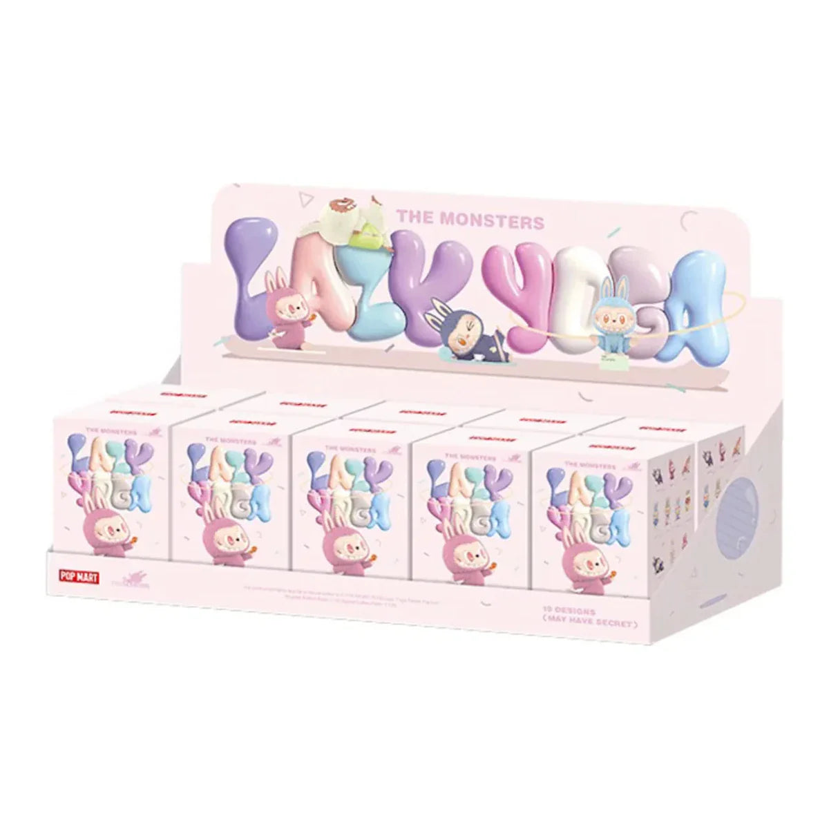 POP MART Labubu The Monsters Lazy Yoga Series Figure (Single Blind Box) - DREAMWEAR