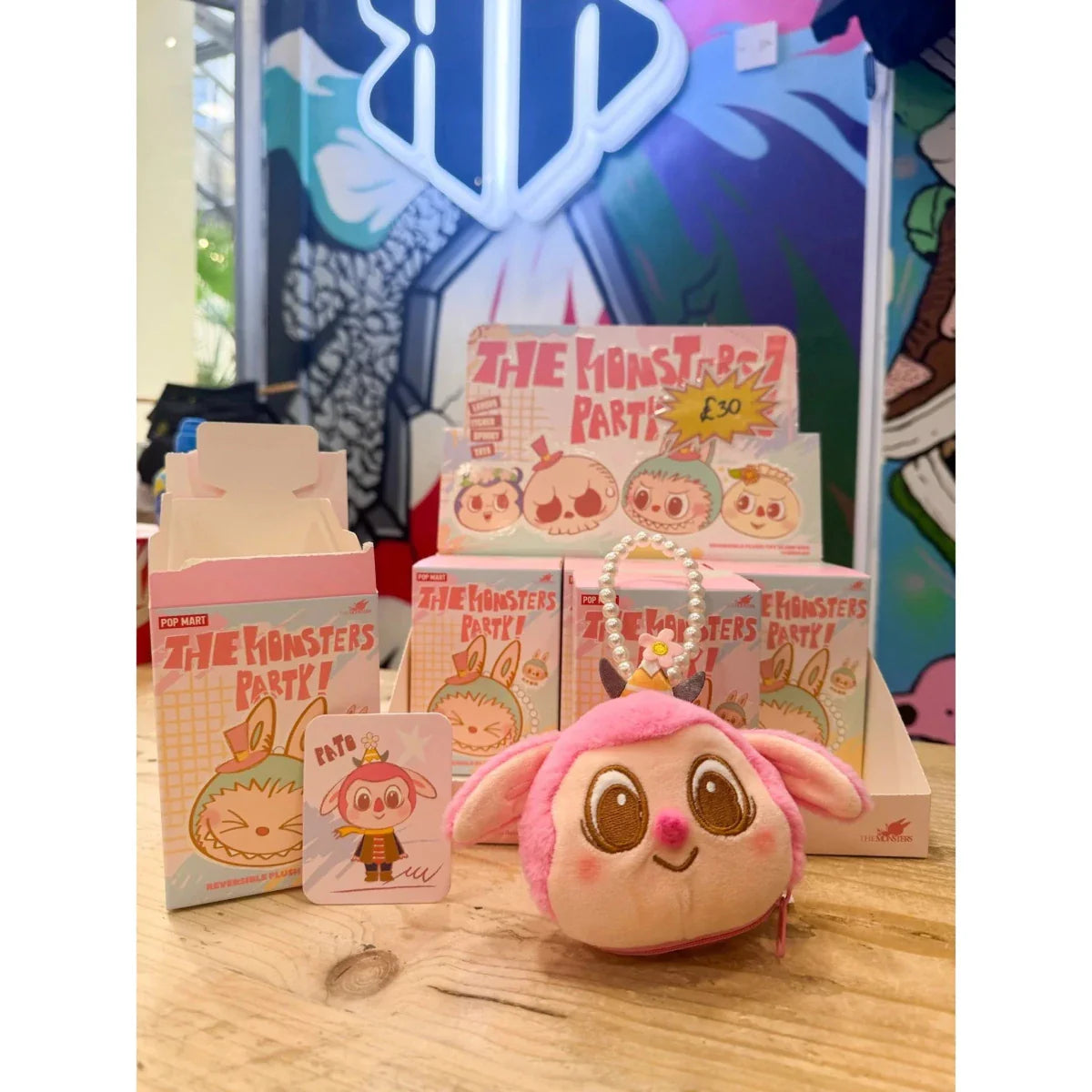 POP MART Labubu The Monsters Party Series Reversible Plush Blind Box – Sealed - DREAMWEAR