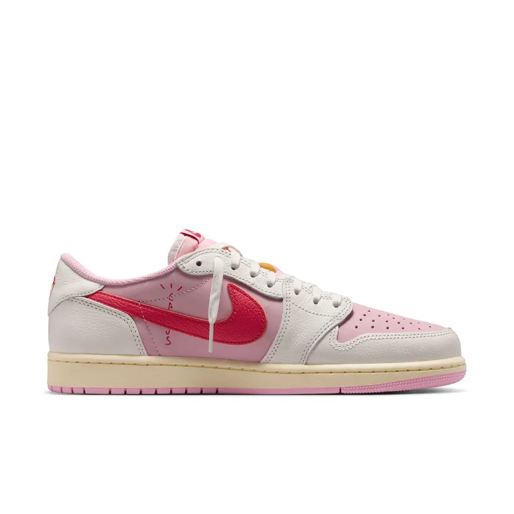 Travis Scott x Air Jordan 1 Low OG Shy Pink