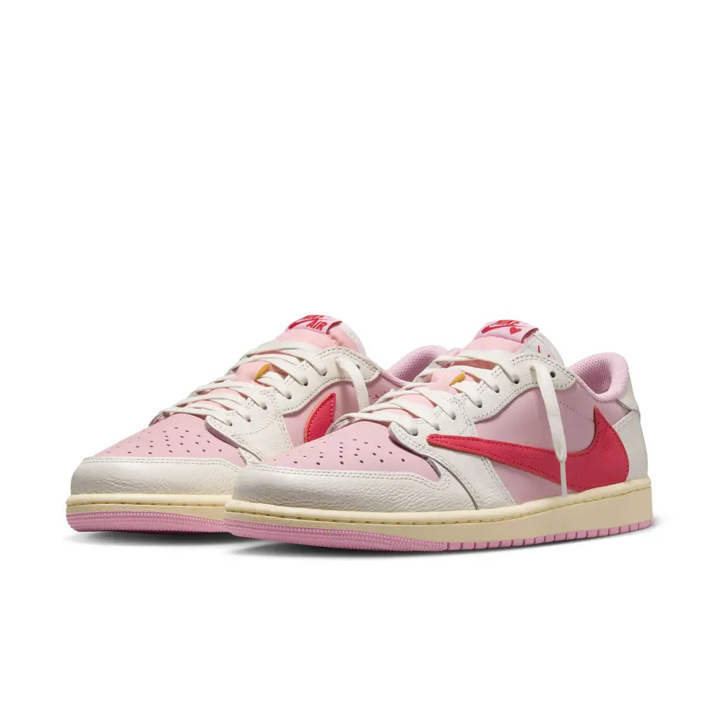 Travis Scott x Air Jordan 1 Low OG Shy Pink
