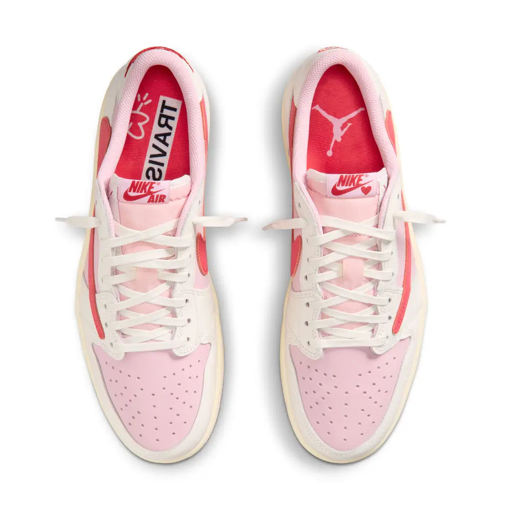 Travis Scott x Air Jordan 1 Low OG Shy Pink