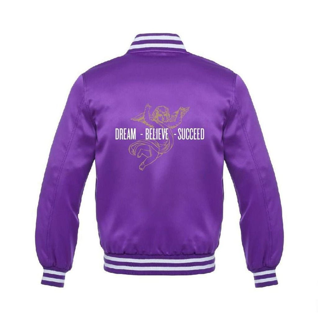 VARSITY JACKET PURPLE - DREAMWEAR