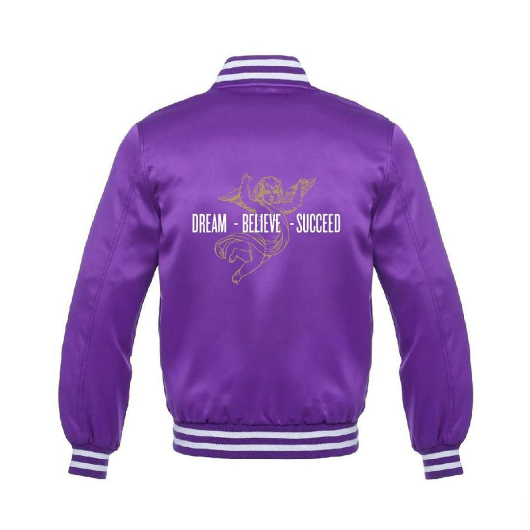VARSITY JACKET PURPLE - DREAMWEAR